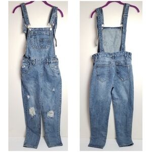 Denim Overalls